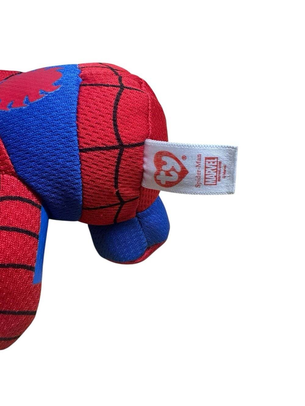 TY Marvel Baby Avengers Beanie Plush Stuffed  Spiderman Unusual Glitter Eyes 6" - Picture 3 of 4